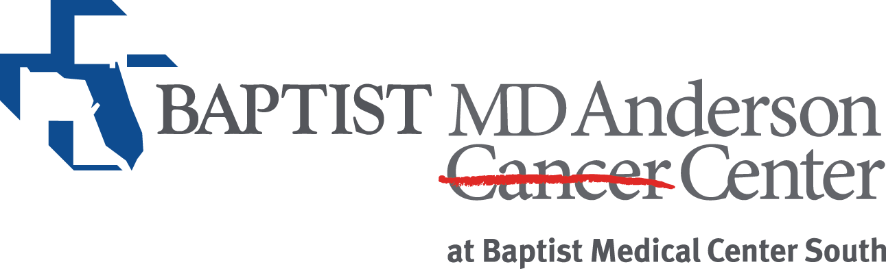 Baptist MD Anderson logo DM Clinical Research Logo